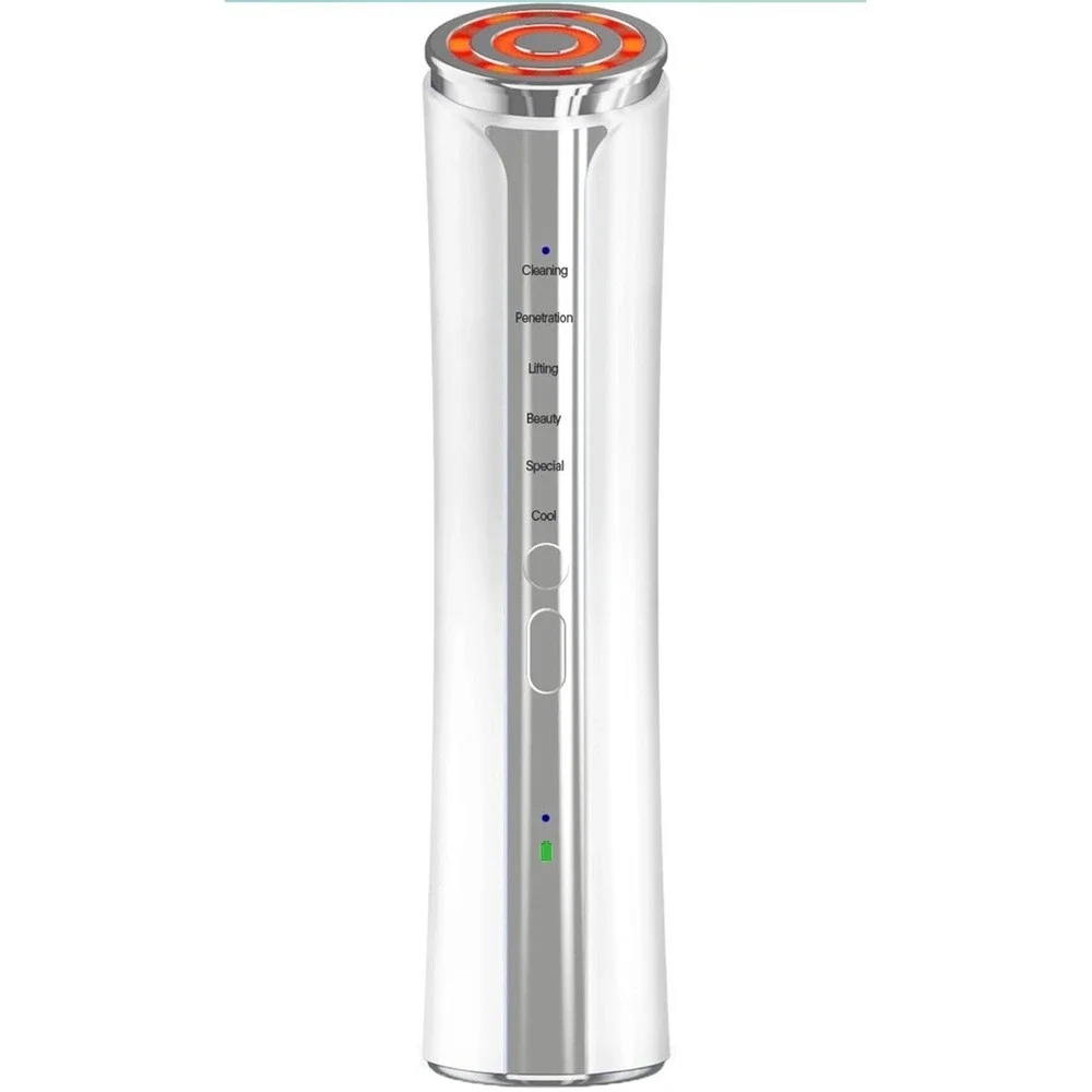 6‎ in 1 Massager Skin Anti-Aging Machine Light Therapy for Face Eye Neck Lifting